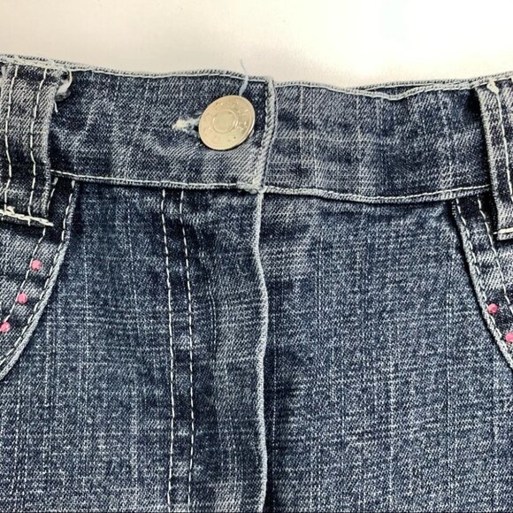 REGINA Vintage Y2K Denim Skirt with Rhinestones size  38 - Picture 3 of 11